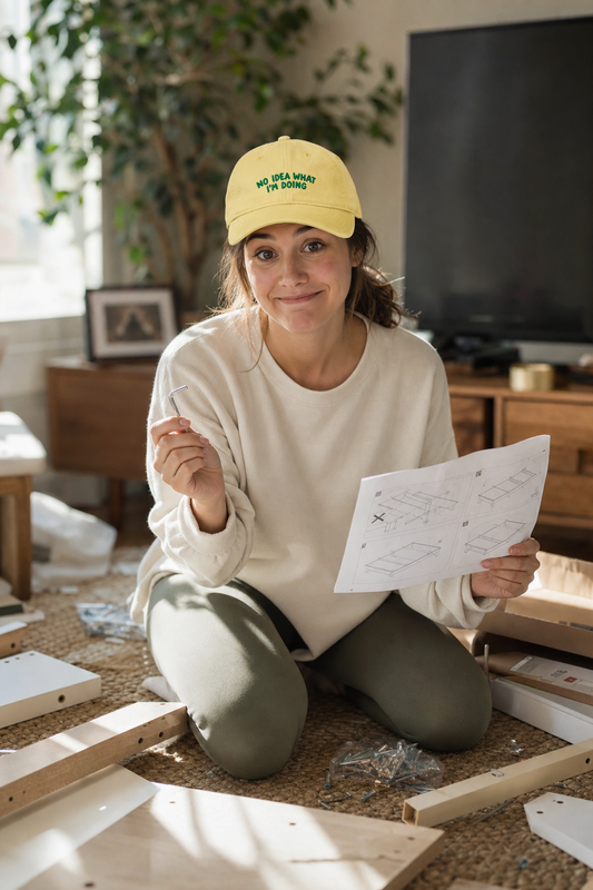 No Idea What I'm Doing cap - worn