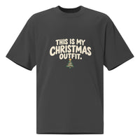 This Is My Christmas Outfit Oversized Μπλουζάκι