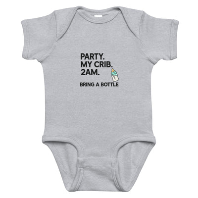 Party. My Crib. 2AM. Bring A Bottle.