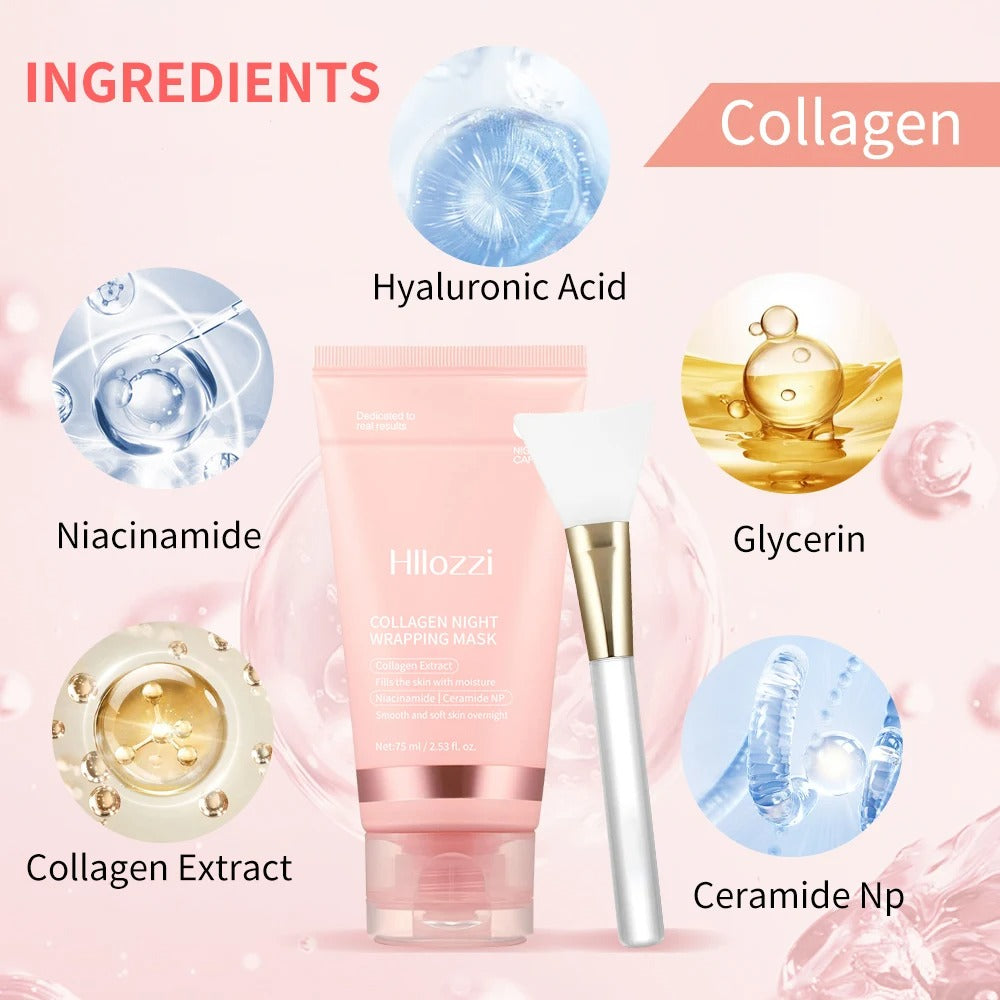 Korean Collagen Overnight Wrap Mask