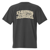 It's Beginning to Cost a Lot Like Christmas Oversized Tee σε Μεγάλο Μέγεθος